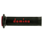 COPPIA MANOPOLE STRADALI DOMINO SERIE A010 NERO/ROSSO