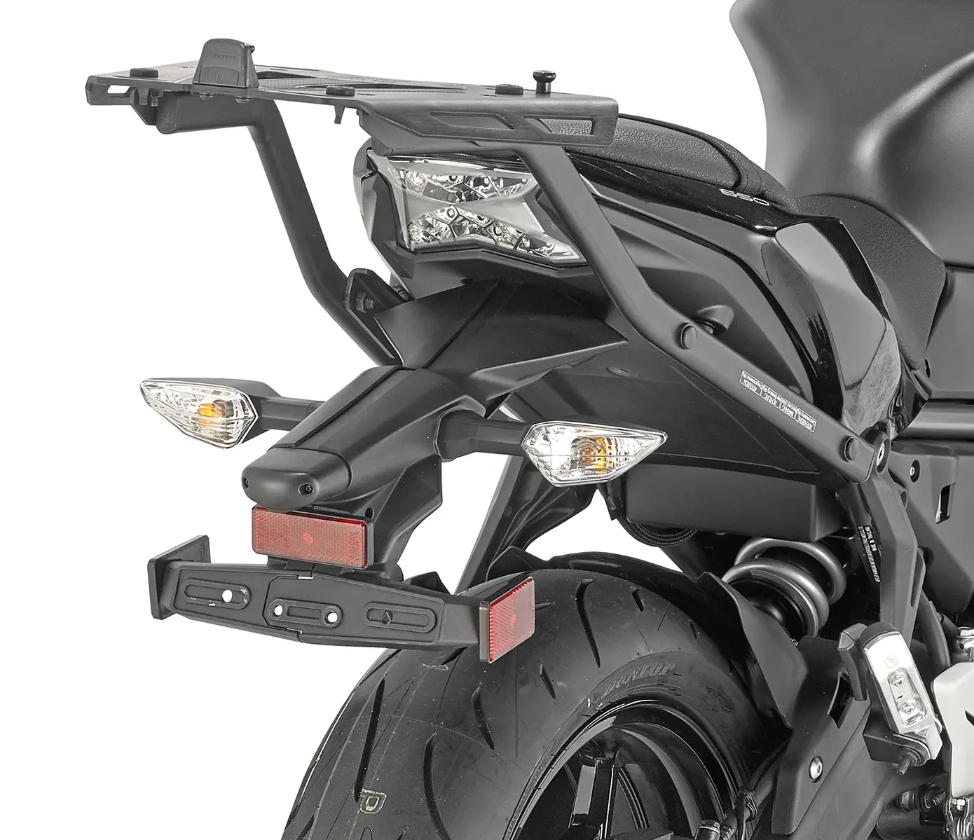 img_48f13332c327df347d2a464804769c30.jpg Attacco posteriore Givi 4117FZ per Kawasaki Z650 17-, specifico per bauletto Monokey o Monolock da abbinare alla piastra Monokey M5, M9A, M9B, M8A, M8B, o alla piastra Monolock M5M - immagine 1