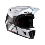 CASCO LEATT 9.5 CARBON WHITE con TECNOLOGIA 360° TURBINE