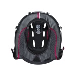 INTERNO CLIMA COMFORT BLACK-RED per NOLAN N40 / N40.5 / N40.5 ECE 22-06 Adattabile a N40 FULL / N40.5 GT