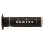 COPPIA MANOPOLE TRIAL DOMINO SERIE A240 NERO/GRIGIA