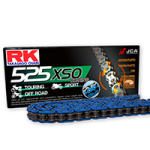 CATENA RK BLUE con X-RING per YAMAHA Tenere' 700
