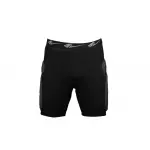 UFO Pantaloncino Protettivo MOTOCROSS ATOM SOFT con Protezioni Laterali Morbide colore Nero