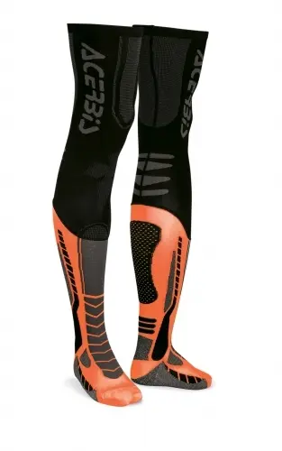 img_5cd79ee5a43a5bb46920d4e43c786df3.jpg Calze Acerbis X-LEG PRO Arancio - immagine 1
