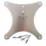 PIASTRA PORTATARGA RACING attacco universale