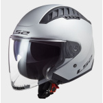 CASCO LS2 JET OF600 COPTER col. SOLID Argento