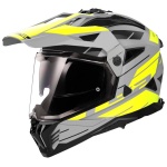 CASCO LS2 CROSS MX702 PIONEER II col. NAMIB MATT GREY ECE 22.06