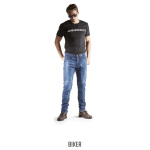 JEANS DRAGGIN elasticizzati mod. BIKER BLUE