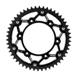 CORONA CHIARAVALLI X-RACE NERA PASSO 520 per YAMAHA Tenere' 700