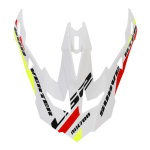 FRONTINO grafica STOMP WHITE BLACK per LS2 MX700 SUBVERTER EVO II 22.06