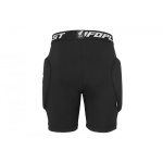 UFO Pantaloncino Protettivo MOTOCROSS REBORN MV6 con Protezioni Laterali colore Nero