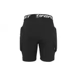 UFO Pantaloncino Protettivo MOTOCROSS REBORN MV6 con Protezioni Laterali colore Nero