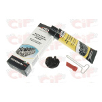 PASTA PER GUARNIZIONI SILICONICA 666 - nera