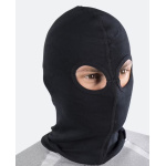 Sottocasco Moto Line in SETA col. NERO - 2 fori - TAGLIA UNICA