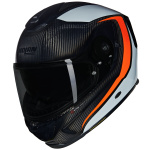 Casco NOLAN X-903 ULTRA CARBON INTRIGO ARANCIONE col. 344 ECE 22.06