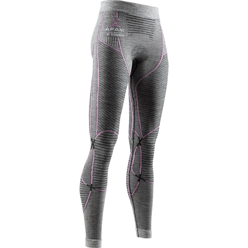 img_7e9b45bd63828bc31a2a9b02d968ae87.jpg Pantaloni X-BIONIC APANI 4.0 MERINO SILVER/PINK LADY - immagine 1
