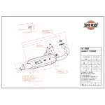 MARMITTA SITO SITOPLUS per BETA- MALAGUTI - MBK - YAMAHA art. 0556