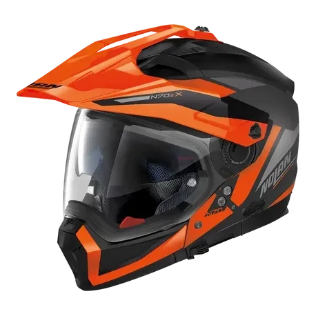 img_8757c140de6b2d316447b15c60111ffc.webp Casco Crossover NOLAN N70.2 X STUNNER col. 52 ECE 22.06 - immagine 1