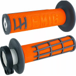 COPPIA MANOPOLE ODI FUORISTRADA LOCK-ON EMIG 2.0 ORANGE/GRAPHITE