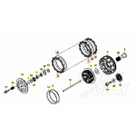 FRIZIONE COMPLETA ORIGINALE HONDA CRF 450 2017/2020