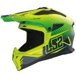 CASCO LS2 CROSS MX708 FAST II col. DUCK FLUO ECE 22.06