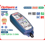 MANTENITORE / CARICA BATTERIE OPTIMATE 2 DUO AGM, STD, GEL e LITIO
