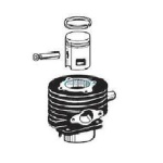 GRUPPO TERMICO OLYMPIA 50CC per PIAGGIO VESPA - APE