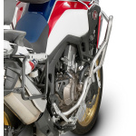 TNH1144OX - Protezione Motore / Radiatore GIVI per Honda Africa Twin CRF1000L, Acciaio Inox, Protegge la Parte Alta a lati del radiatore, monta solo in abbinamento a TN1144 o TN1151 / TN1162