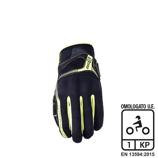 img_9c23e7548a96b2d96abc6107b87179ec.jpg Guanti FIVE RS-3 Black/Fluo - immagine 1