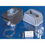 GRUPPO TERMICO POLINI 75cc IN GHISA per PIAGGIO CIAO spinotto 10