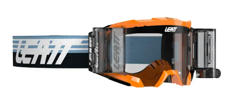 img_a5ef4a02cc0b8c7782a0049823626ccd.png MASCHERINA LEATT VELOCITY 5.5 Roll-Off Orange CLEAR 83% - immagine 1