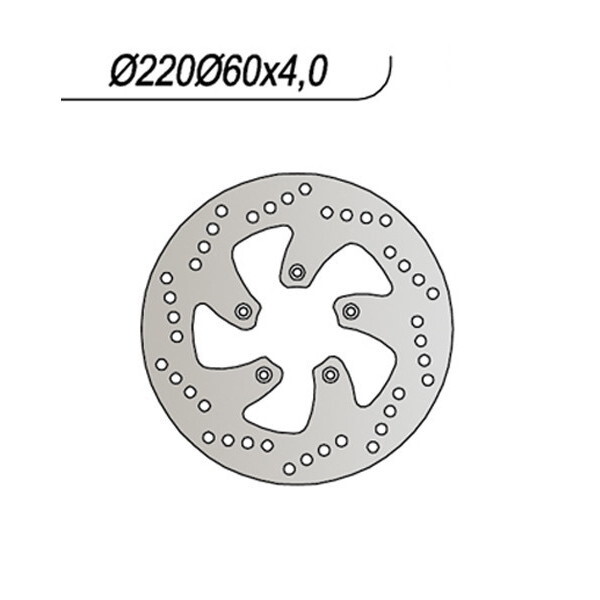 img_a60e6fc72351cbcfefcec011eb9ae913.jpg DISCO FRENO POSTERIORE per BENELLI APRILIA - immagine 1