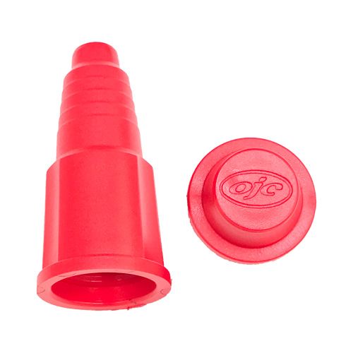 img_a9a78ea99aa57e6de663dd22d270c44b.jpg PORTA-CANDELA UNIVERSALE utilizzo OFF-ROAD col. ROSSO - immagine 1