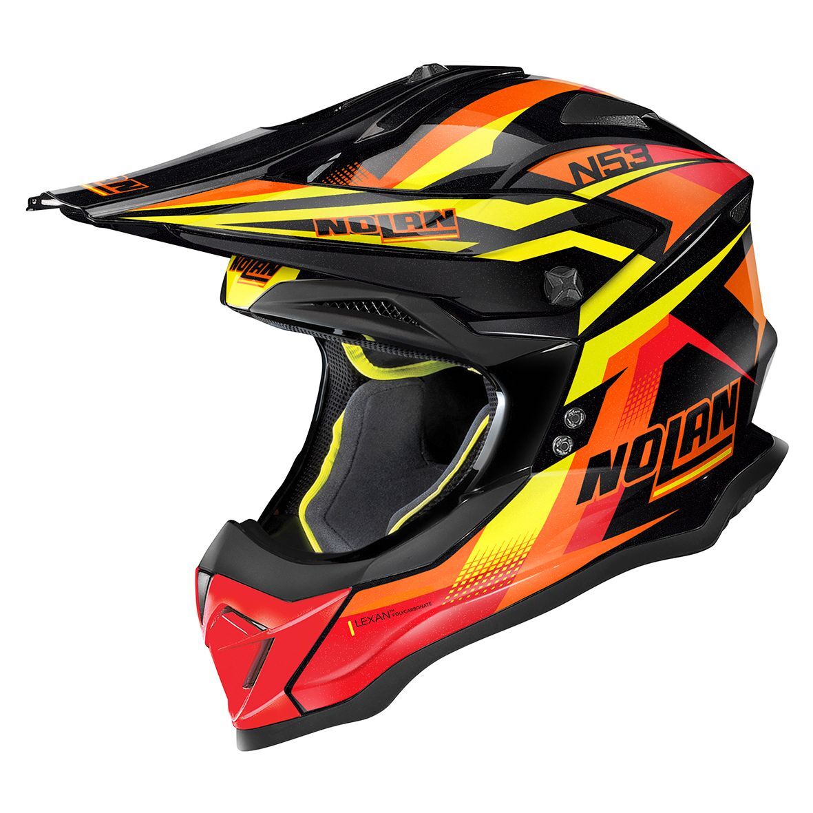 img_aa3e4b35769e1a5c1be29e103e38aadb.jpg Casco Cross NOLAN N53 FENDER col. 79 - immagine 1