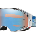 Mascherina CROSS OAKLEY AIRBRAKE TOMAC SIGNATURE CLEAR LENS 7046-70