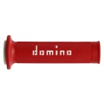 COPPIA MANOPOLE STRADALI DOMINO SERIE A010 ROSSO/BIANCO