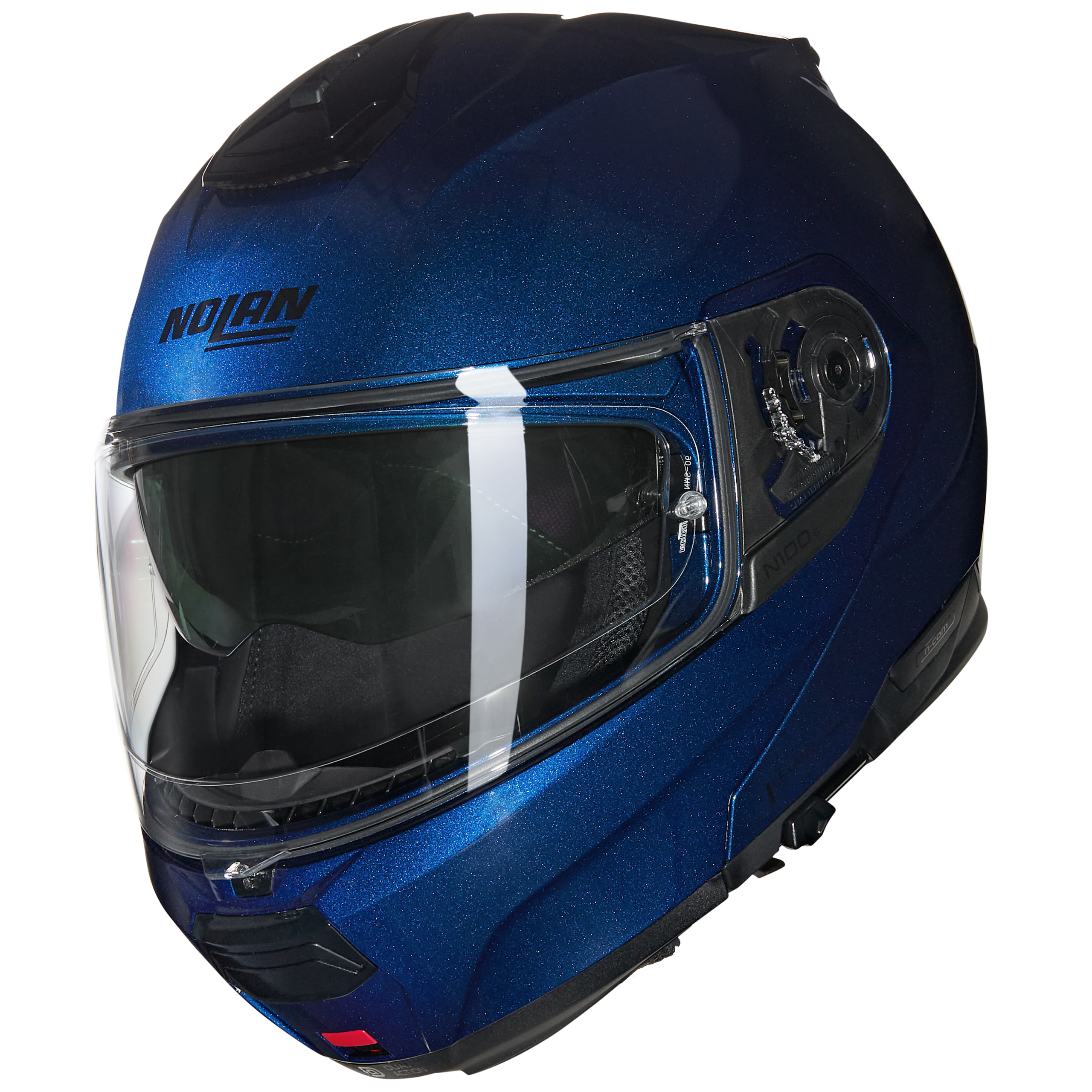 img_b4132641852c6a76aeed0cff0ba79954.png Casco Modulare NOLAN N100-6 CLASSICO NOBILE BLU PROFONDO col. 312 ECE 22.06 - immagine 1