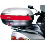 Attacco posteriore Givi SR18 per Honda Jazz 250 01-04, specifico per bauletto Monokey, comprensivo di piastra Monokey