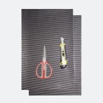 FOGLIO ADESIVO IN CRYSTAL SIMIL CARBON 47 X 33 cm