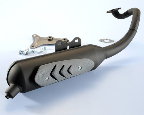 img_c26c014fc0fadbd9a54a6e37217fc201.jpg MARMITTA POLINI YAMAHA AEROX OMOLOGATA MOD. ORIGINAL art. 200.0312 - immagine 1