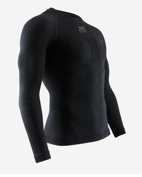 img_c2e9598d335576a594f18cee95bea866.png Maglia X-BIONIC MERINO maniche lunghe BLACK - immagine 1