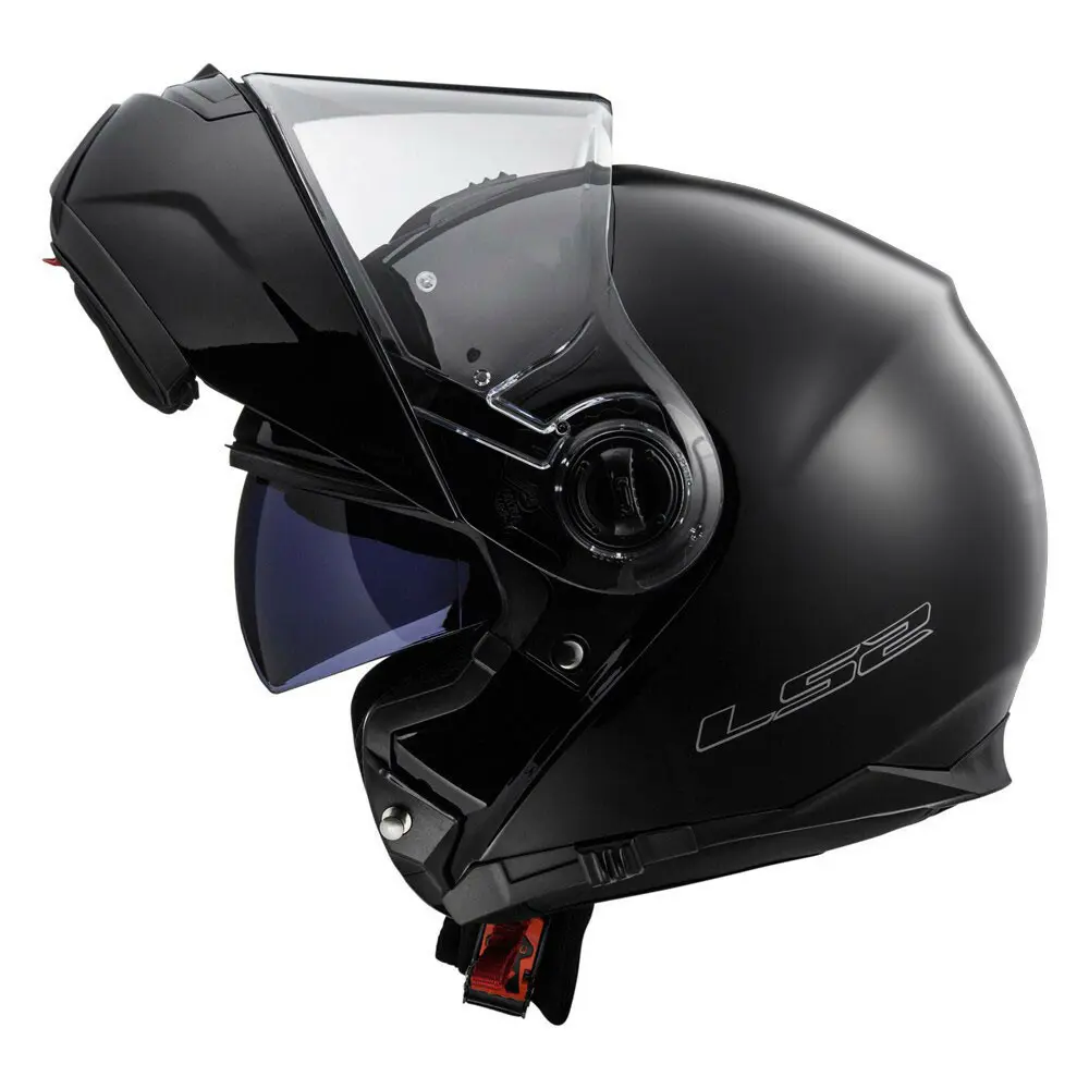 img_cb61aebd7fdb71019dc1ec2a3ef0dba7.jpg CASCO LS2 MODULARE FF325 STROBE col. NERO OPACO - immagine 1