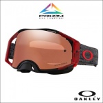 Mascherina CROSS OAKLEY AIRBRAKE BLACK FLUX PRIZM LENS BLACK IRIDIUM 7046-E5