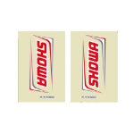 ADESIVI IN CRYSTAL PER FORCELLE TRASPARENTE SHOWA 2017