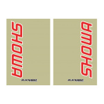 ADESIVI IN CRYSTAL PER FORCELLE TRASPARENTE SHOWA