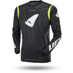 MAGLIA UFO DEEPSPACE NERO - FLUO - Made in Italy