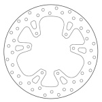 DISCO FRENO ANTERIORE BREMBO SERIE ORO per HONDA