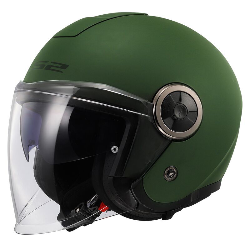 img_e59a28d8c48901666188184893b9cf5a.jpg CASCO LS2 JET OF620 CLASSY MILITARY GREEN ECE 22.06 - immagine 1