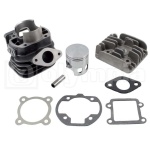 GRUPPO TERMICO OLYMPIA 75CC per Motori Minarelli - Verticale - MBK Booster - Aprilia Amico - attacco lamellare