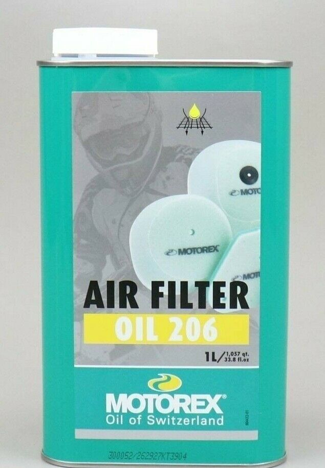 img_e9f45c18e2a668f5884fcf7c5183b56f.jpg OLIO MOTOREX AIR FILTER OIL 206 - immagine 1
